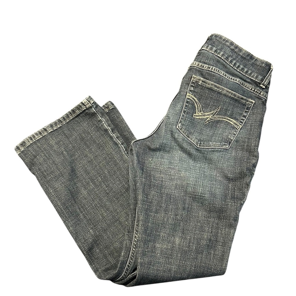 Wrangler Bootcut Jeans‎ Womens 7x30 Dark Wash Stretch Denim 1009MWZDO